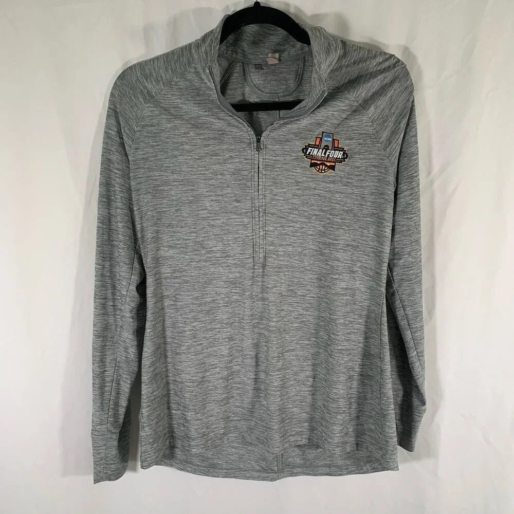 Under Armour Sweater Men's Medium Final Four 1/2 Zip Heat Gear Pullover